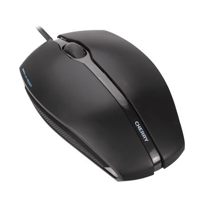 Cherry Gentix USB Wired Optical Mouse Scroll Wheel 1000dpi Black