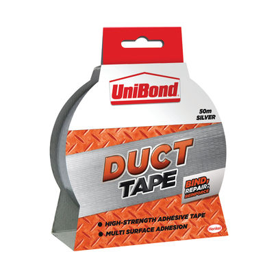 UniBond 50mm x 50m Silver Duct Tape