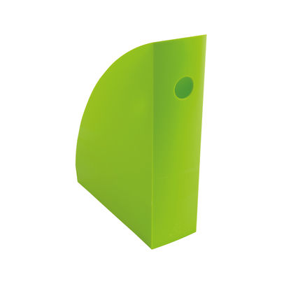 Exacompta Mag-Cube Magazine File Iderama Lime Green (Pack of 6)