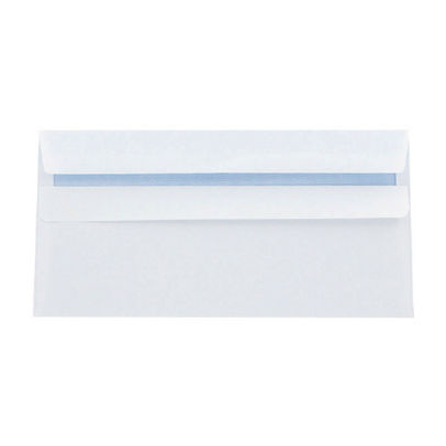 Q-Connect DL Envelopes Wallet Self Seal 120gsm White (Pack of 1000)