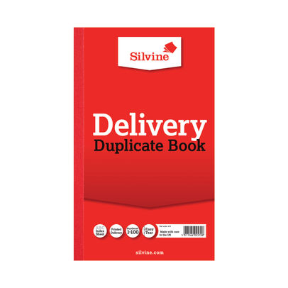 Silvine Carbon Delivery Duplicate Book (Pack of 6)