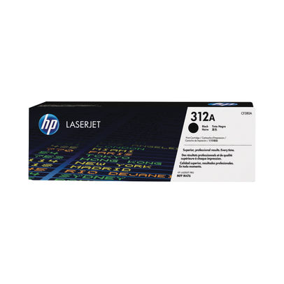 HP 312A Black Toner Cartridge - CF380A