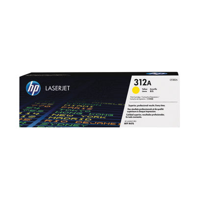 HP 312A Yellow Toner Cartridge - CF382A