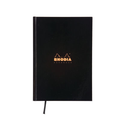 Rhodia Business A5 Book Casebound Hardback Black (Pack of 3)