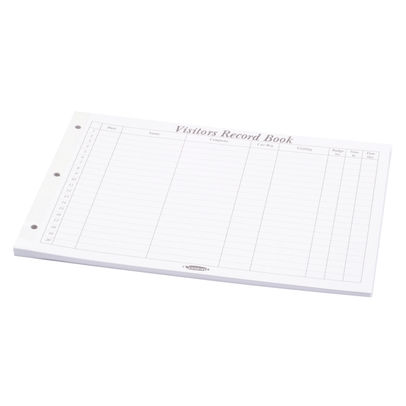 Concord A4 Landscape Visitor Book Refill Sheets (Pack of 50)