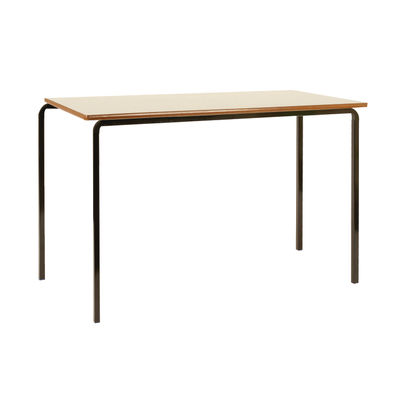 Jemini 760mm Beech/Black MDF Edged Class Tables (Pack of 4)