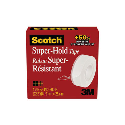 Scotch Super Hold Secure Tape 19mm x 25.4m