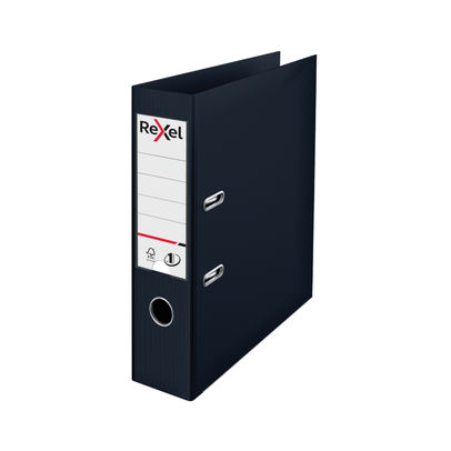 Rexel Choices A4 Black 75mm Lever Arch File