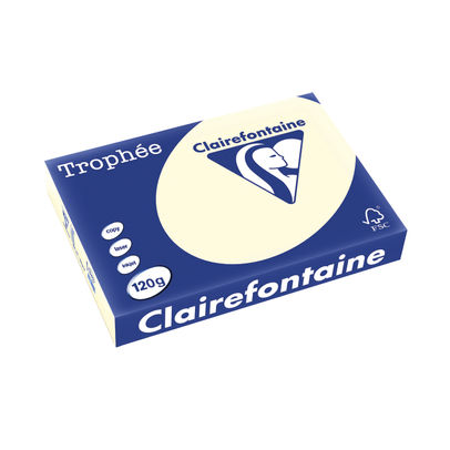 Trophee A4 Ivory 120gsm Paper (Pack of 250)