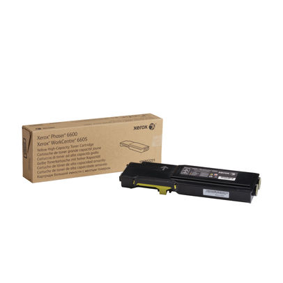 Xerox Phaser 6600 High Capacity Yellow Toner Cartridge - 106R02231