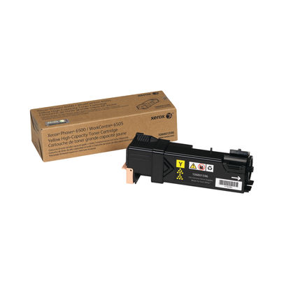 Xerox Phaser 6500 Yellow High Capacity Toner - 106R01596