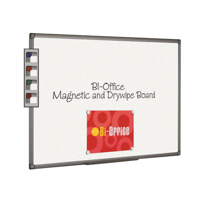 Bi-Office White 1200 x 900mm Magnetic Whiteboard