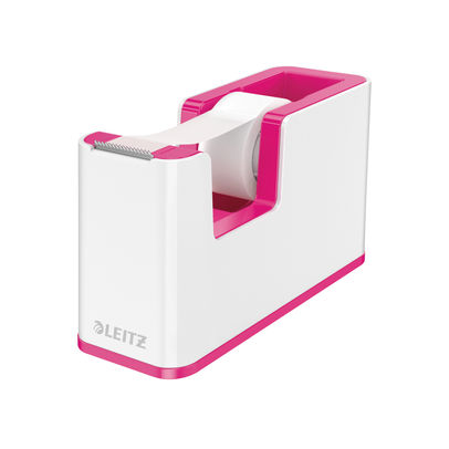 Leitz WOW White-Pink Tape Dispenser