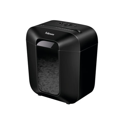 Fellowes Powershred LX25 Cross-Cut P-4 Shredder Black