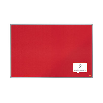 Nobo Essence Red Felt Notice Board