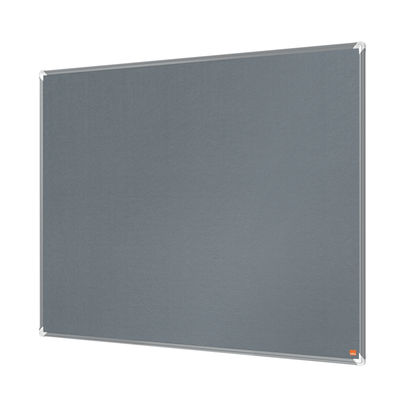 Nobo Premium Plus 900 x 600mm Grey Notice Board