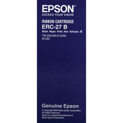 Epson ERC-27 B Black Fabric Ribbon