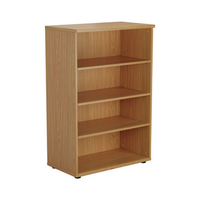 First H1200mm Nova Oak Wooden Bookcase