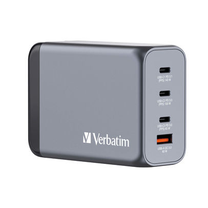 Verbatim GNC-240 GaN 240W 4 Port Charger