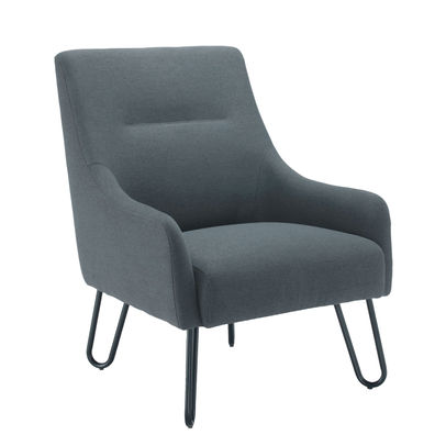 Jemini Grey Reception Armchair