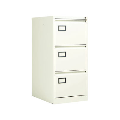 Jemini H1016mm White 3 Drawer Filing Cabinet