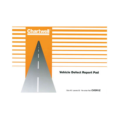 Exacompta Chartwell Vehicle Defect Report Pad