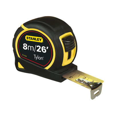 Stanley 8 Metre Retractable Tape Measure