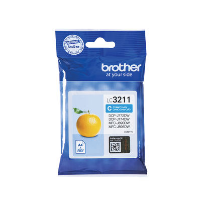 Brother LC3211C Cyan Ink Cartridge - LC3211C