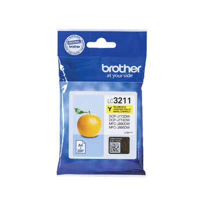 Brother LC3211Y Yellow Ink Cartridge - LC3211Y