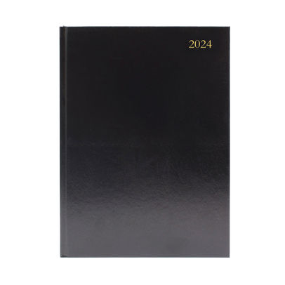 Desk Diary DPP A5 Black 2024