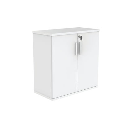 Astin 2 Door Cupboard Lockable 800x400x816mm Arctic White