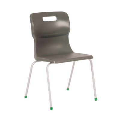 Titan 380mm Charcoal 4-Leg Chair