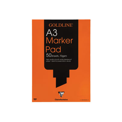 Clairefontaine Goldline A3 70gsm Marker Pad