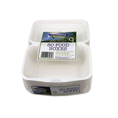 Caterpack Biodegradable Super Rigid Food Box (Pack of 50)