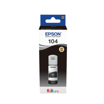 Epson 104 Black Ink Bottle - C13T00P140