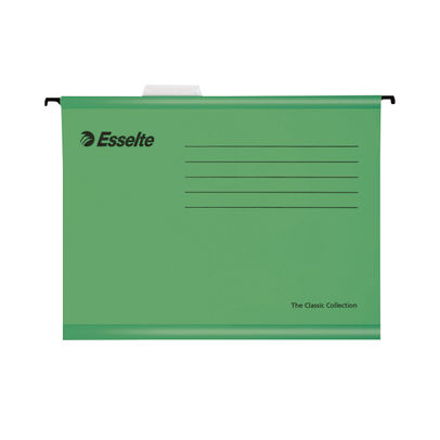 Esselte Classic Green Suspension File (Pack of 25)
