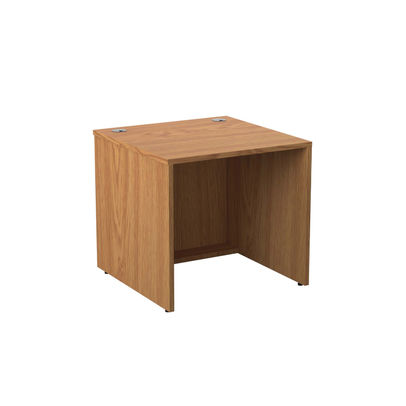 Jemini 800x800mm Nova Oak Reception Modular Straight Base Unit