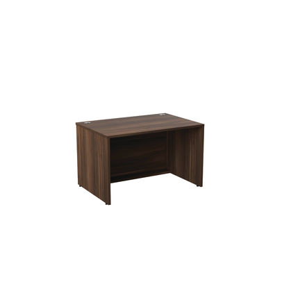 Jemini 1200x800mm Dark Walnut Reception Modular Desk Unit