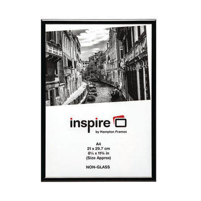 TPAC Black A4 Certificate Photo Frame