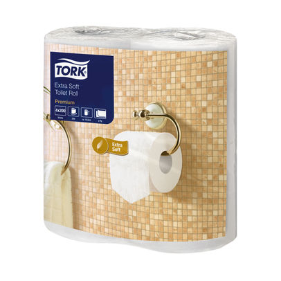 Tork White Extra Soft Toilet Rolls (Pack of 40)