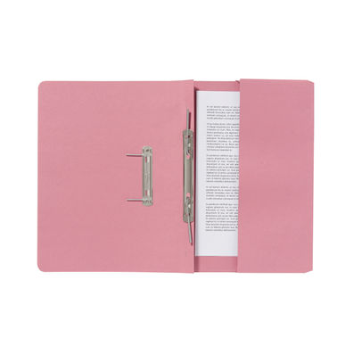 Guildhall Pink Pocket Spiral Files (Pack of 25)