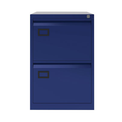 Bisley 2 Drawer Volume Filer Steel Foolscap Oxford Blue