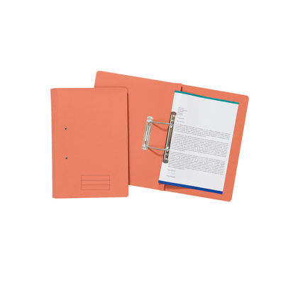 Orange Foolscap Spiral File (Pack of 50)