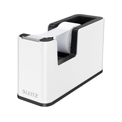 Leitz WOW White-Black Tape Dispenser