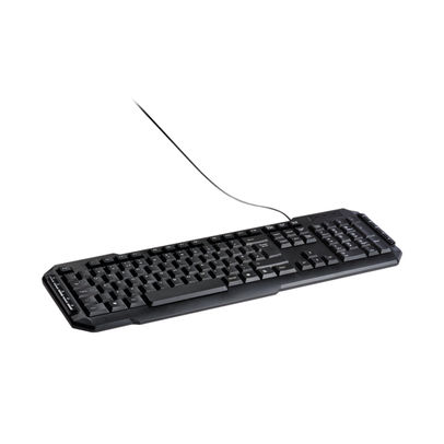 Q-Connect Ergonomic Wired Keyboard Black