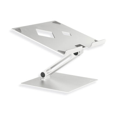 Durable Universal Adjustable Laptop Riser Stand Silver