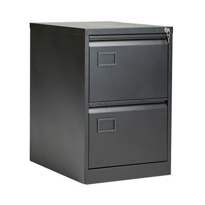 Jemini H711mm Black 2 Drawer Filing Cabinet