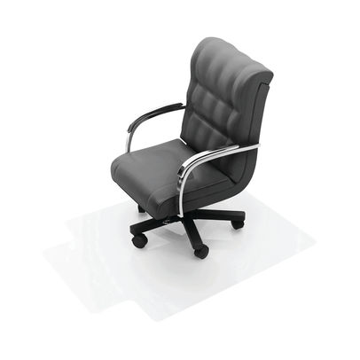 Q Connect Clear Chair Mat Studded Underside for Secure Grip