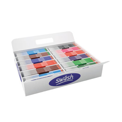 Swash Komfigrip Assorted Colouring Pens (Pack of 300)