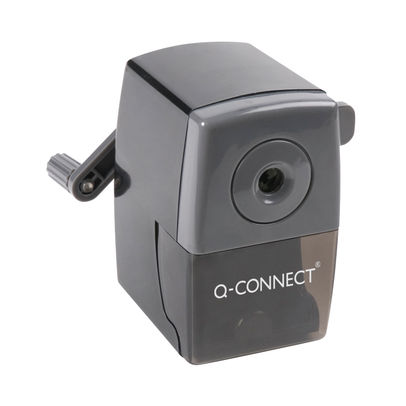 Q-Connect Black Desktop Pencil Sharpener